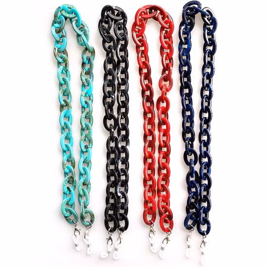 Acrylic Frame Chain Eyewear Accessories Freshwater Pearls Sunglasses Strap Cord Glasses Chain